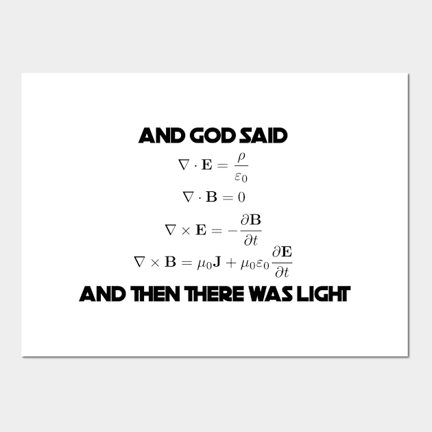 Maxwells Equation Maxwells Equation Posters And Art Prints Teepublic 7588